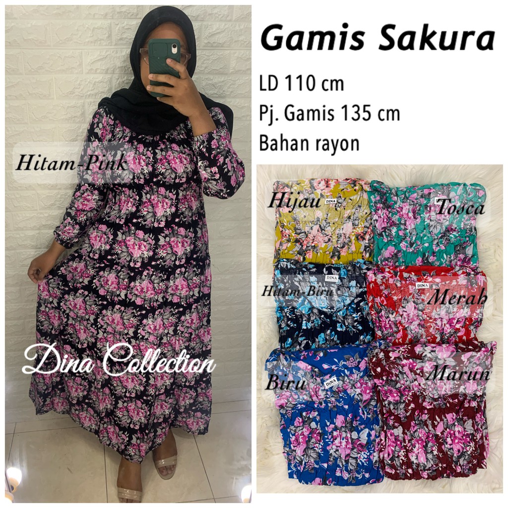 Gamis Sakura #Gamisbali