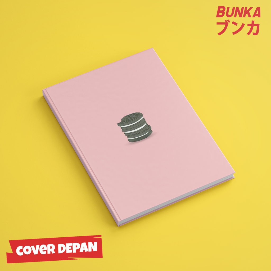 

Notebook Oreo Doodle Hardcover A5 Buku Tulis Catatan Note Agenda Planner Jurnal