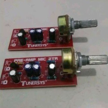 Preamp Mic 2 Transistor Tunersys,