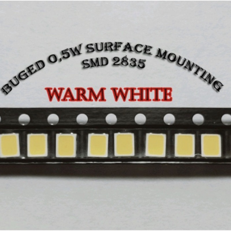 Lampu HPL 0,5W 3V SMD 2835 LED STRIP PART