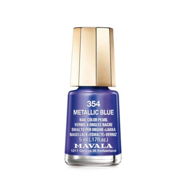 Mavala Nail Polish Metallic Blue No 54