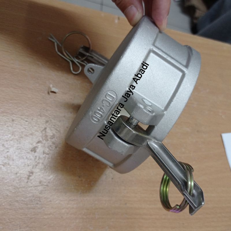 Camlock Alumunium DC 4 " inchi DC 400 Camlock Tutup Female Tutup