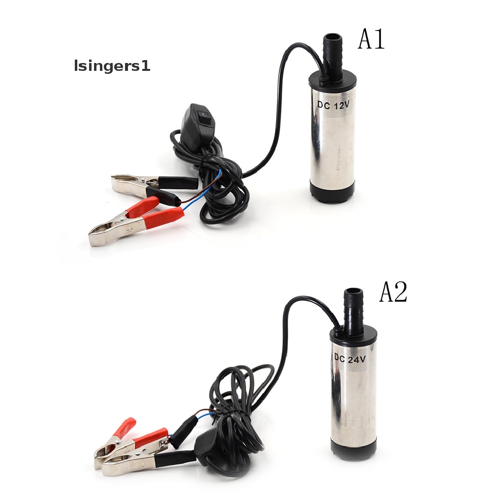 (lsingers1) Pompa Selam Elektrik 12V 24V DC Untuk Transfer Air / Minyak Diesel