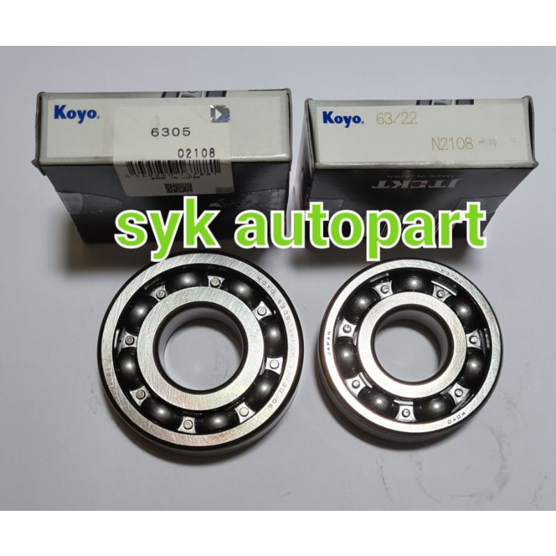 Bearing 63/22 6305 polos koyo ORIGINAL JAPAN