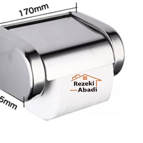 Tempat Tisu Gulung / Tempat Tisu model Toto / Dispenser Tisu Gulung