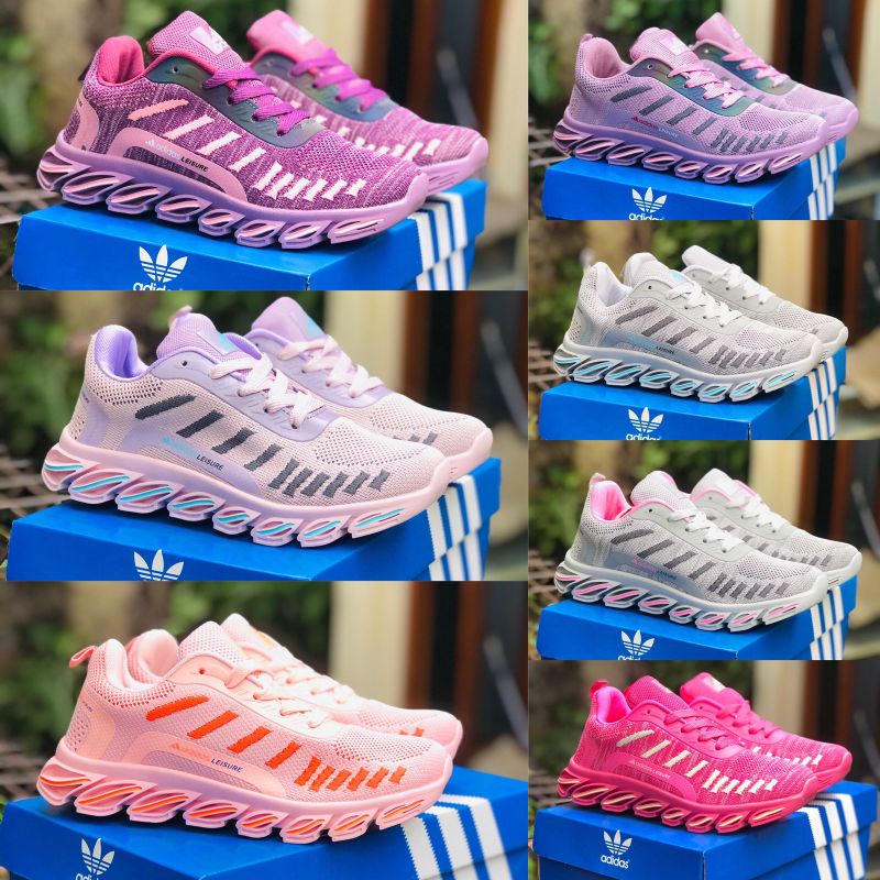 ADIDAS LEISURE / SEPATU RUNNING WANITA TERBARU DAN TERMURAH