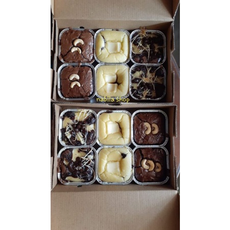 

brownies panggang 6 cup