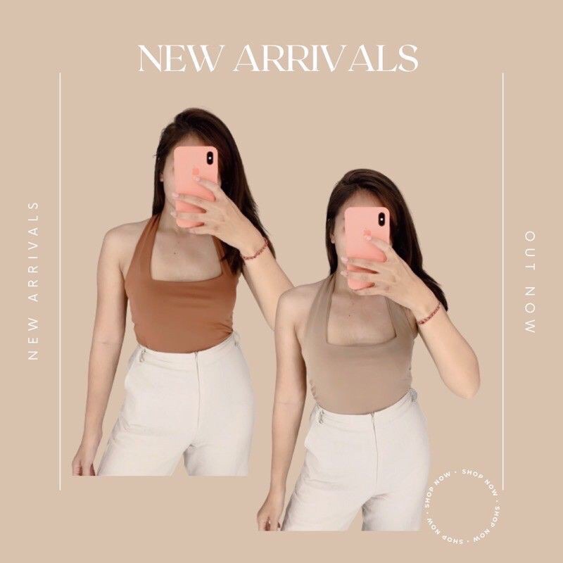 HALTER NECK / CROPTOP TANK