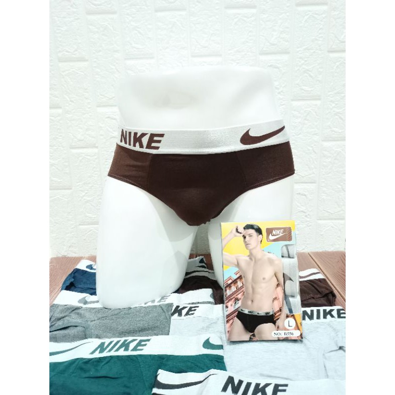 3 PCS dalam 1 BOX, BOXER NKE | CELANA DALAM PRIA | BOXER PRIA | ART.B556