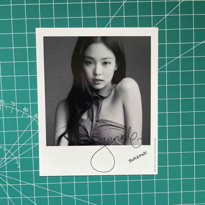 Jennie Kill This Love Japan polaroid - blackpink ktl jpn pola pc photocard