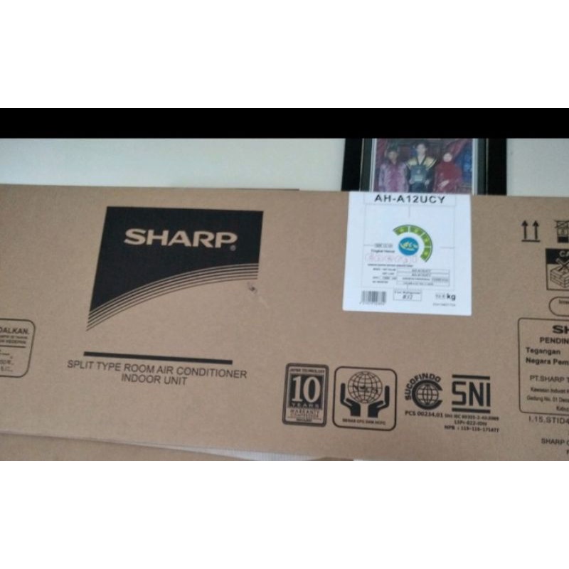 Indoor AC saja Tanpa Outdoor 1.5 PK Sharp AH-A12UCY