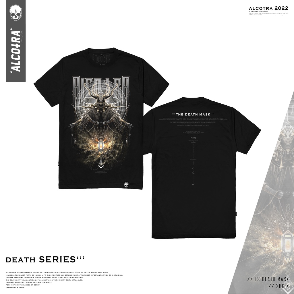 TS DEATH MASK // T-SHIRT DEATH MASK ALCOTRA