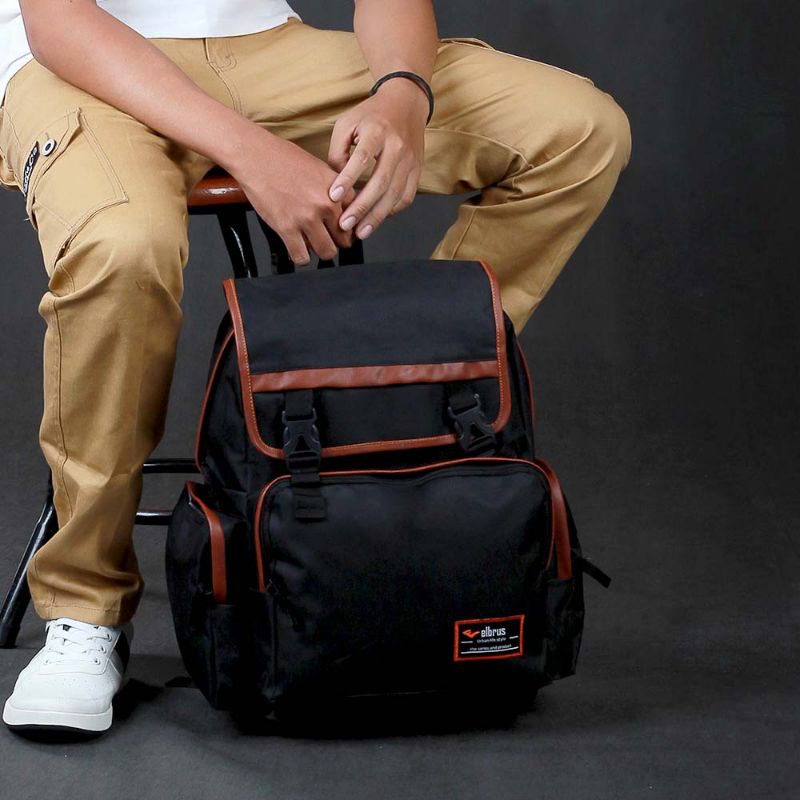 Original - Tas Ransel Backpack Punggung Pria Terbaru Tas Travelling Trendy Murah