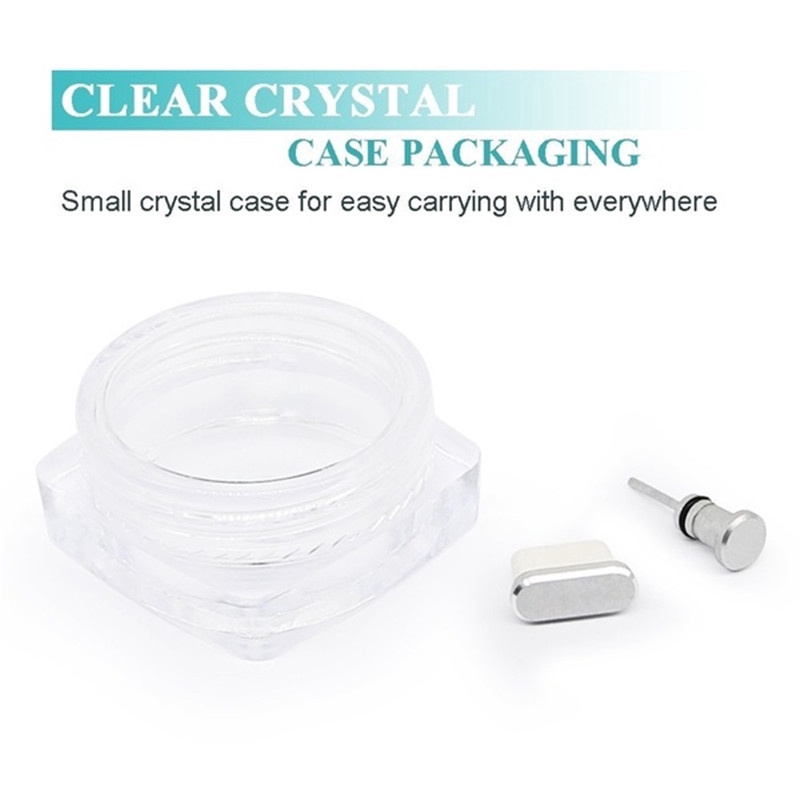 Metal Dust Plug For Type C Ear Charger Port Earplug 5 Colors