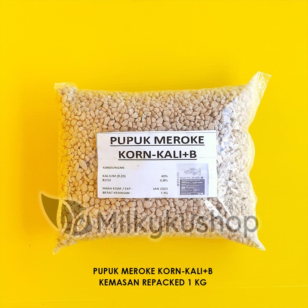 PUPUK MEROKE KORN KALI B 1 KG  KEMASAN REPACK