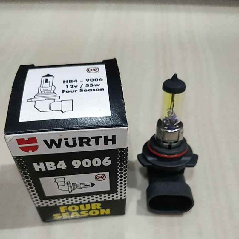 Bohlam Lampu  HB4 9006 12 V 55 W Wurth German