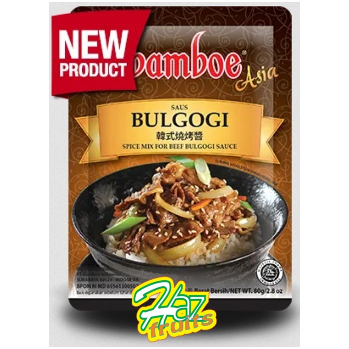 

Bamboe Saus Bulgogi 80 Gram