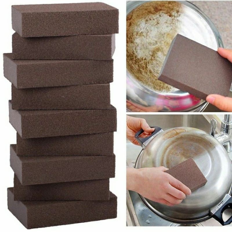 Spon Ajaib Pembersih Kerak Spons Cuci Wajan Panci Ajaib