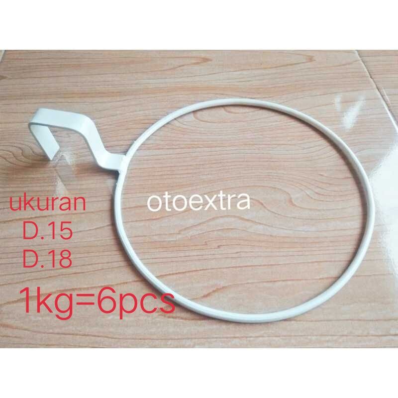 Gantungan pot pagar gantungan pot besi cantol