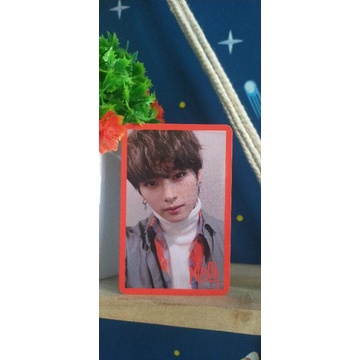 Stray Kids Lee Know official pc photocard Miroh red border