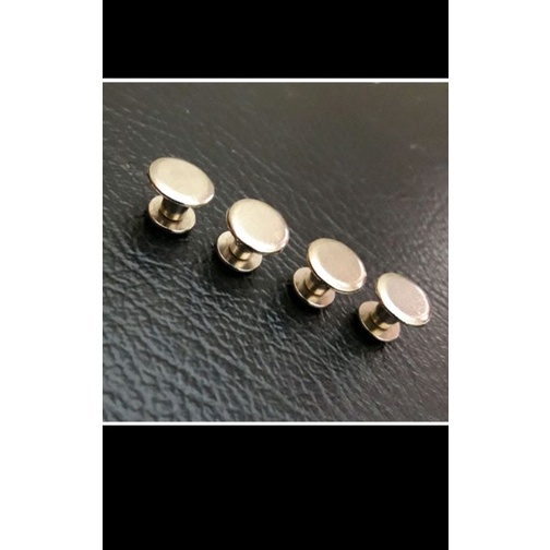 [BARU] BAUT MUR TAS KULIT MUR BAUT SABUK KULIT SEKRUP PAKU UNTUK BAHAN KULIT ISI PER 10 PCS