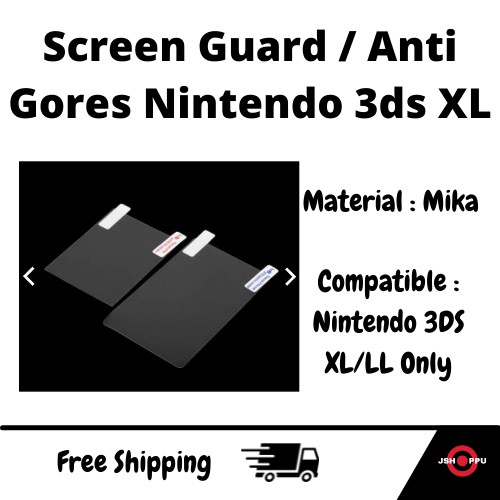 Anti Gores Pelindung Layar Screen Guard Lcd Protector  Nintendo 3ds XL Nintendo 3ds LL