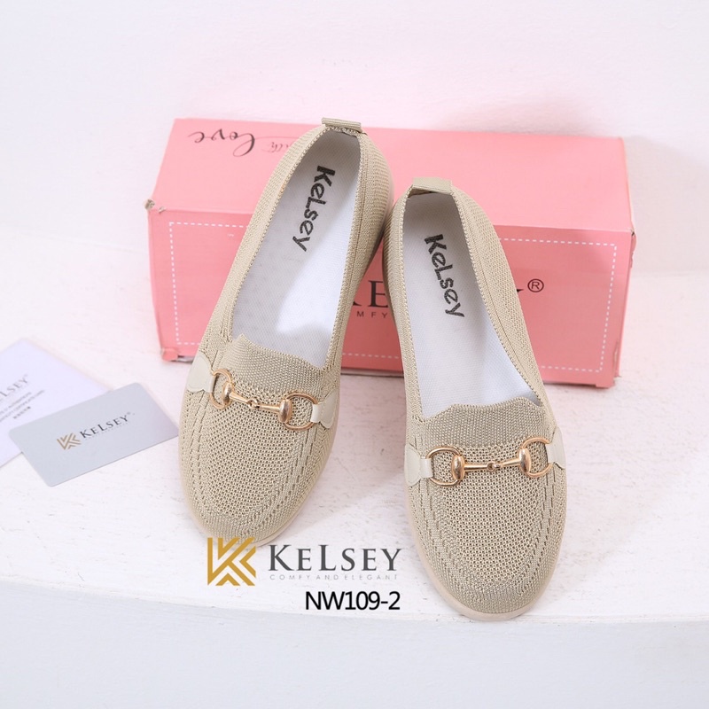 Kelsey Sepatu Slip On Wanita Kelsey NW109-2