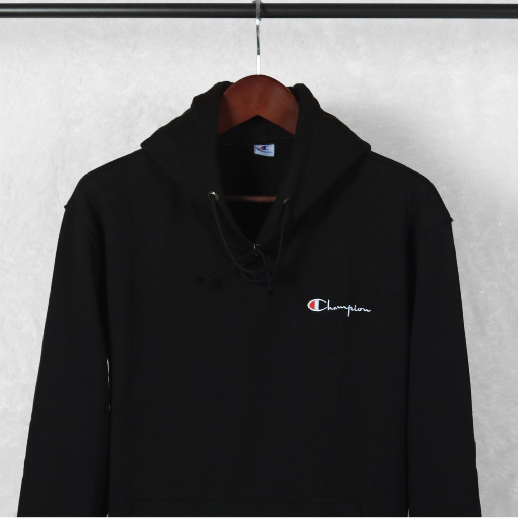 Jaket Sweater Hoodie CHAMP LOGO SCRIPT KECIL – Edition Fashion Trendy Casual Pria Good Brand Quality