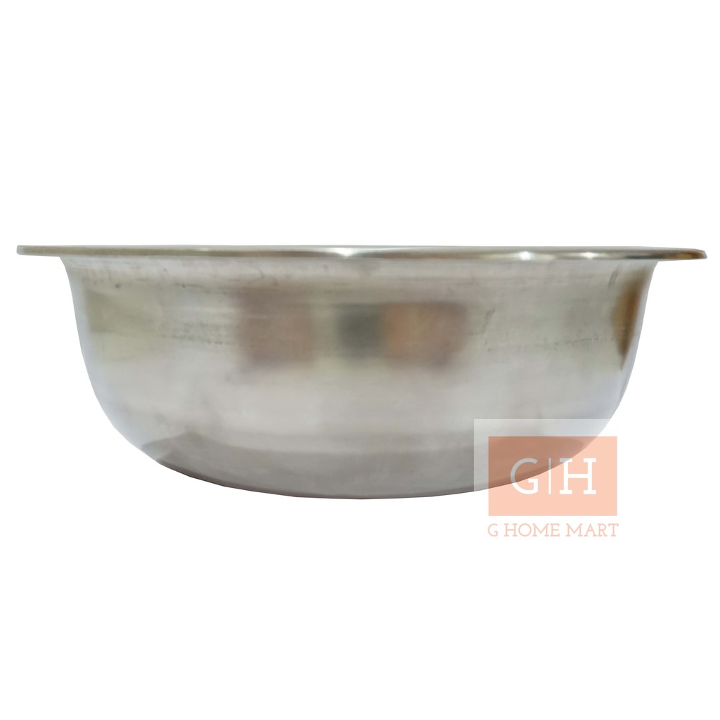 TAJIMAWA Baskom Stainless Steel 40cm / Baskom Wadah Makanan