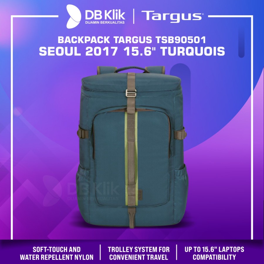 Backpack TARGUS TSB90501 SEOUL 2017 15.6&quot; Turquois - TSB 90501-70