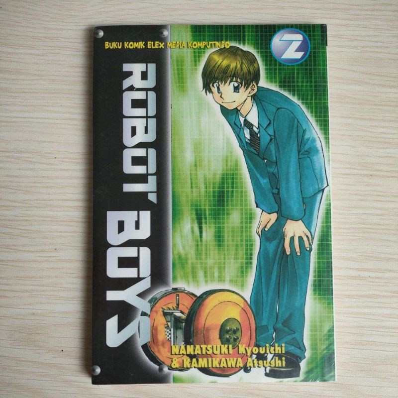 komik robot boys vol 1,2,3