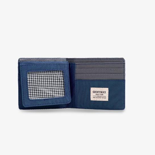 Keluaran Terbaru.. Geoff Max Official - Unxpected Navy Grey | Wallet | Dompet Pria