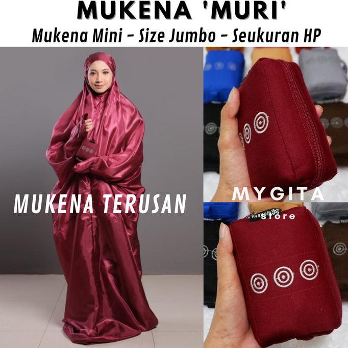 Mukena MURI / Mukena Traveling / Mukena Mini (Terusan)