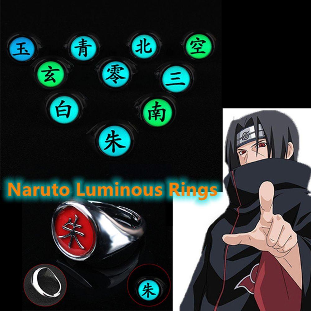 Cincin Cosplay Anime Akatsuki Member Untuk Pria Dan Wanita