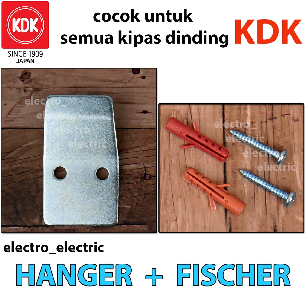 Hanger Cantolan Pengait Gantungan Kipas Angin Dinding  Tembok KDK