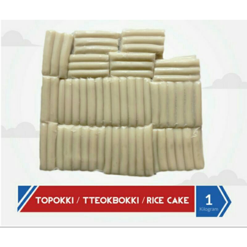 

Topoki Tteobokki Tteopokki Toppoki Tokpoki Rice Cake Instan Halal 1Kg