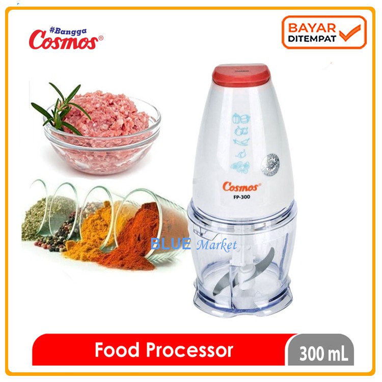 COSMOS FP-300 MINI FOOD PROCESSOR COSMOS 300 ML COSMOS FP300