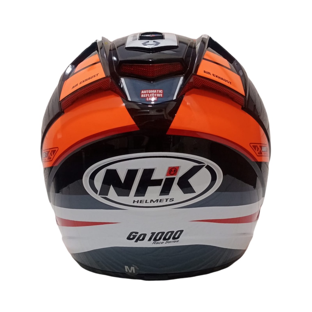 HELM NHK GP1000 SXR BLACK ORANGE NHK GP 1000 NHK GP1K