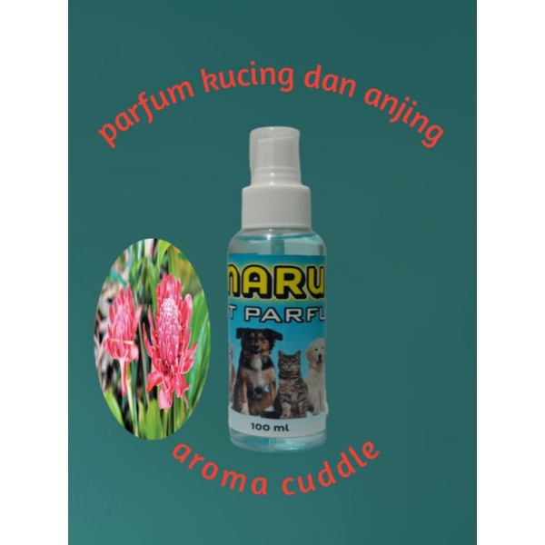 PARFUM KUCING DAN ANJING AROMA 4 VARIAN 100 ML..