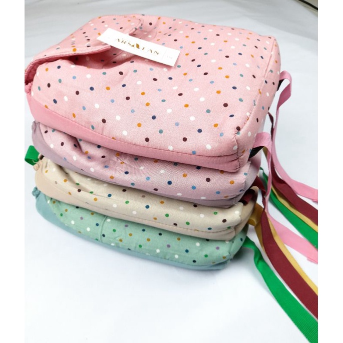 Mukena Anak Motif Bunga Motif Daun Motif Polkadot Tas Ransel | Mukena Anak Rayon Paud TK SD Tanggung | Mukena Arsalan