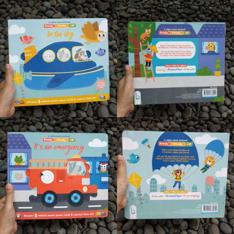 Boardbook Jigsaw Puzzle Playbook - BOARDBOOK ANAK MURAH