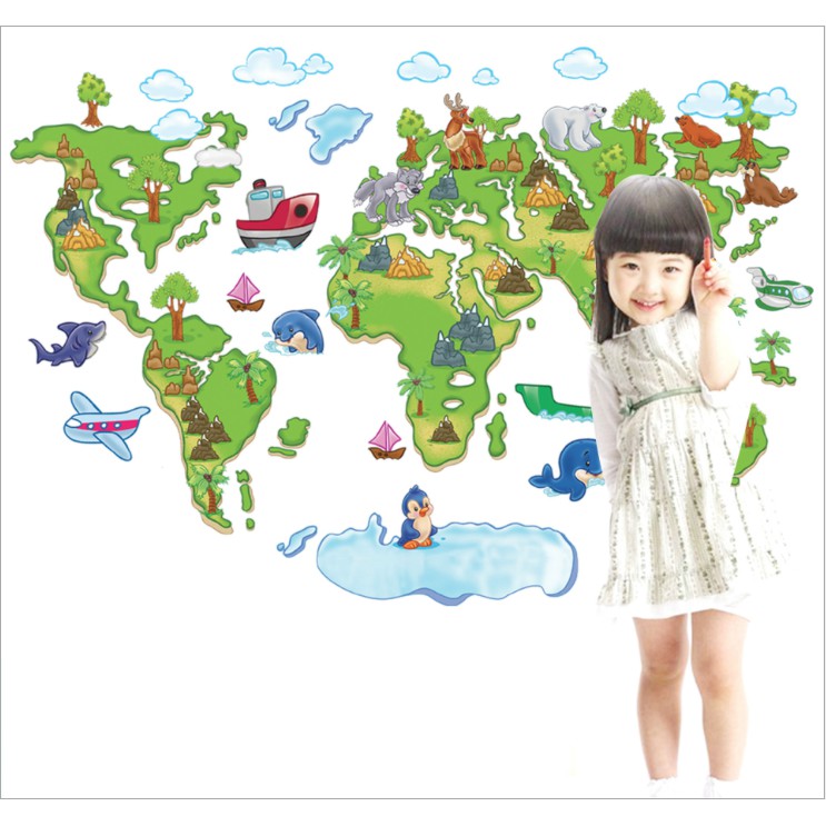 Dinding Stiker Transparan / Wall Sticker / (60x90cm) B01 TKM