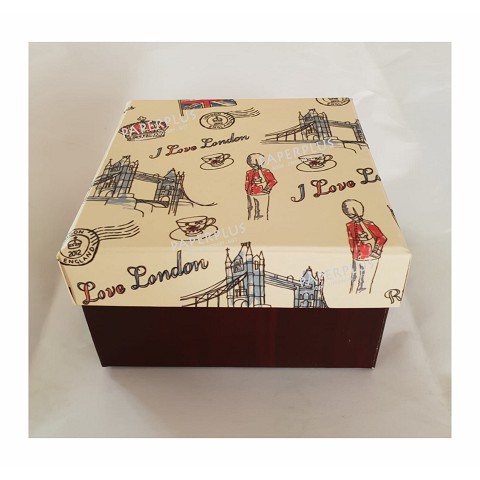 

KOTAK KADO / KOTAK HADIAH / GIFT BOX REMAJA LARGE KK I LOVE LONDON