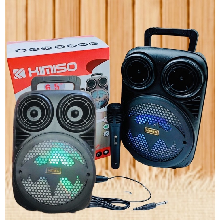 KMS-338 speaker kimiso 6,5inch speaker bluetooth big bass