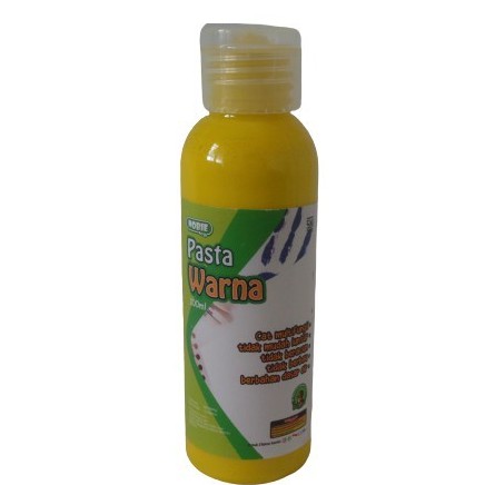 

Pasta cat warna kuning 100 ml untuk finger painting anak-anak
