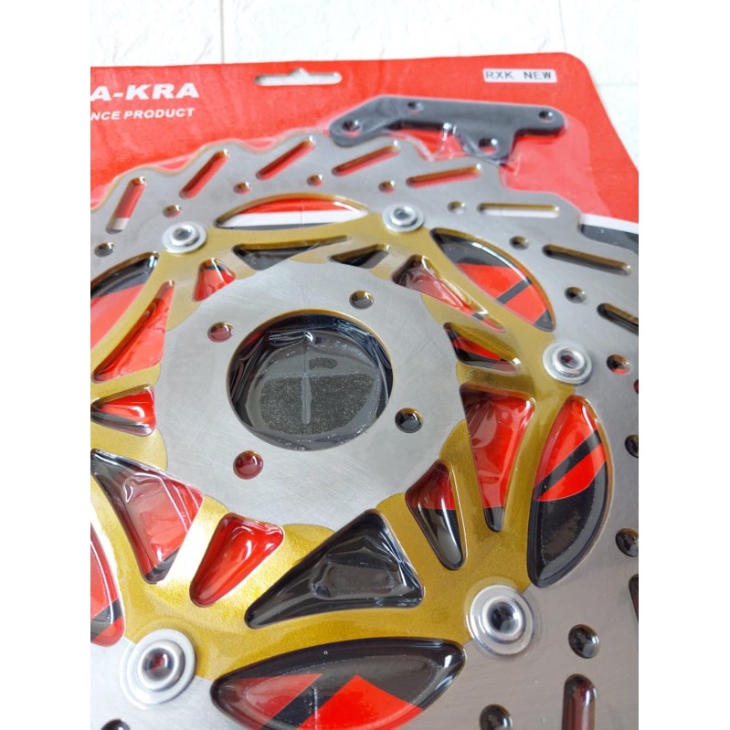 Piringan Cakram Depan Besar 300mm + Breaket Variasi Untuk Motor Yamaha RX KING NEW