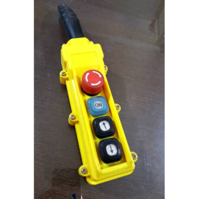 REMOTE CONTROL HOIST CRANE CONTROL PUSH BUTTON SWITCH