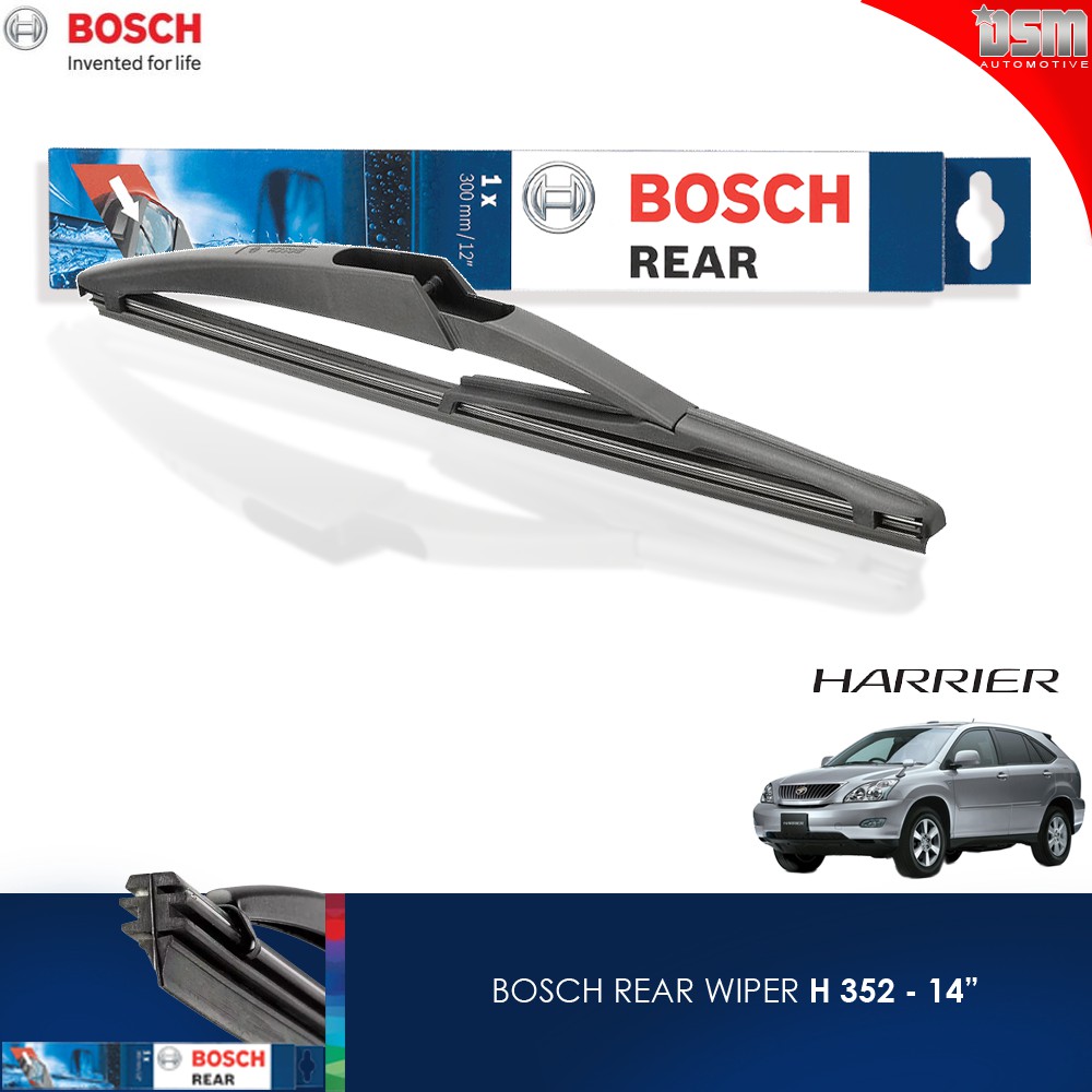 Bosch Rear Wiper / Wiper Belakang Toyota Harrier - 14 Inch / Bosch Original / DSM