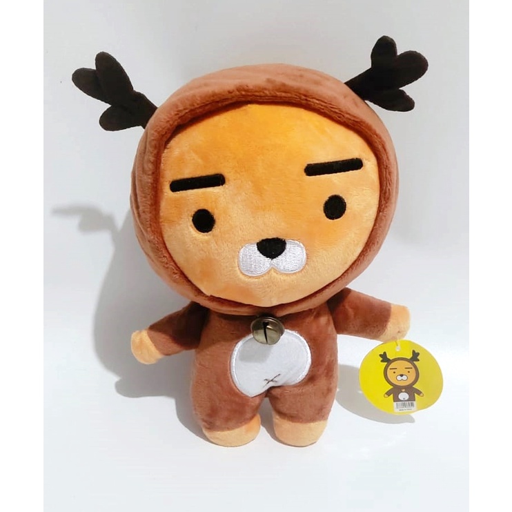 Boneka Ryan Kakao Reindeer Costume Import Plush Doll