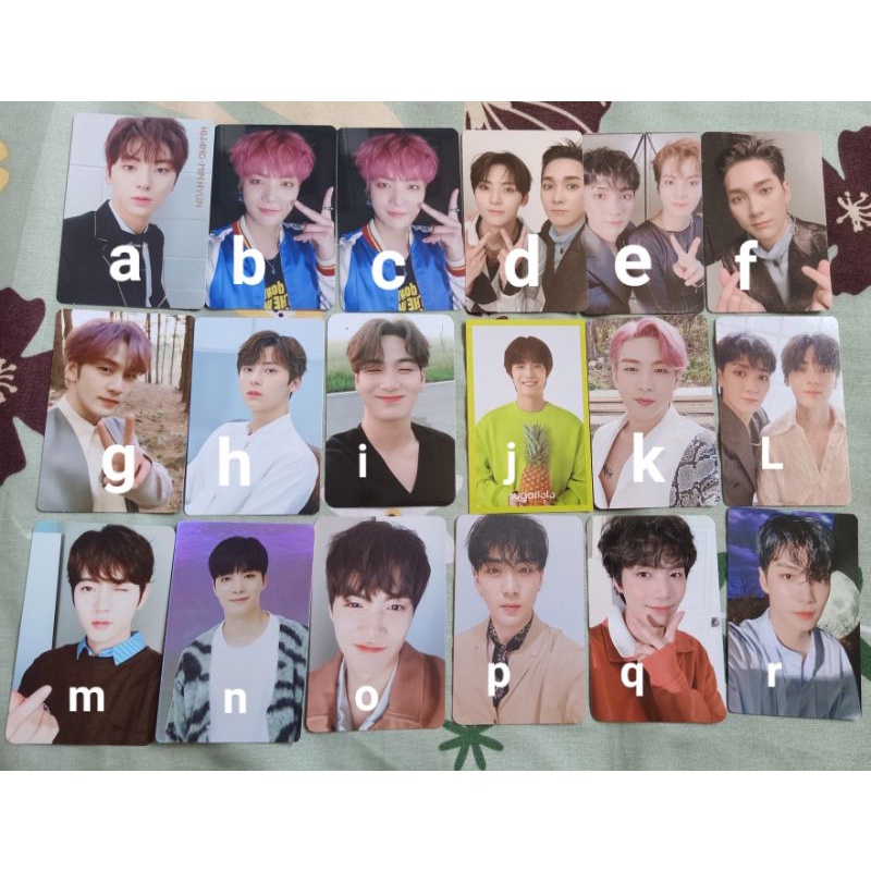 Photocard Nuest Official Minhyun Ren Baekho Jr Aron
